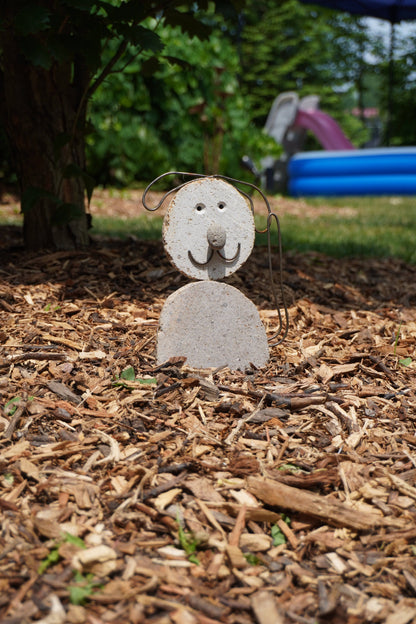 Dog River Stone Garden Statue