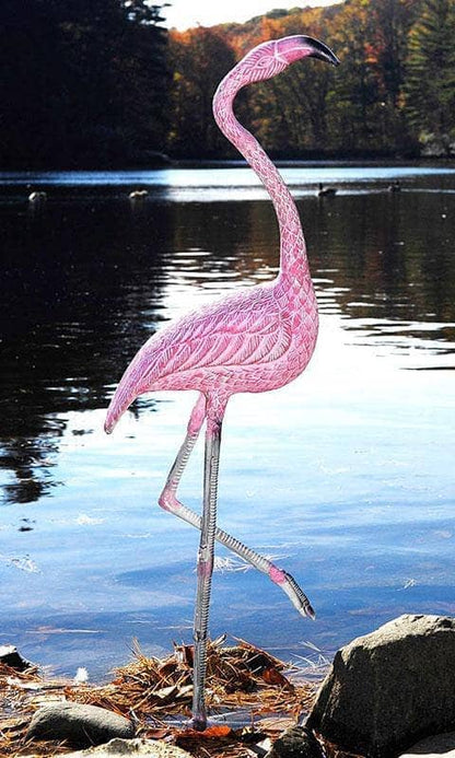 American Flamingo Statue