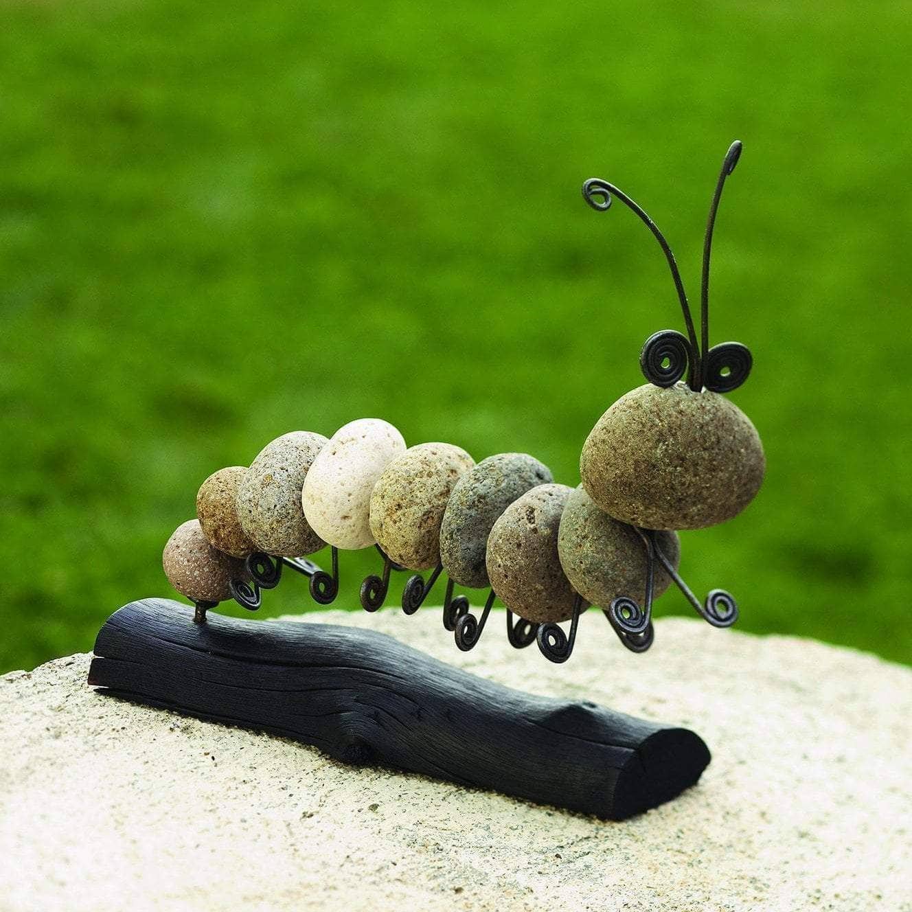 Caterpillar Garden Statue