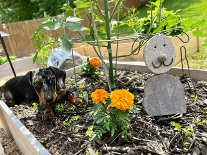 Dog River Stone Garden Statue